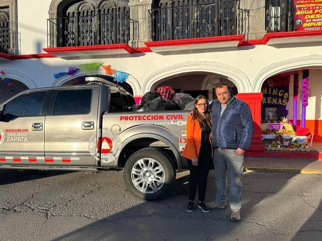 Alista Emiliano Zapata envío de víveres para damnificados por huracán Otis
